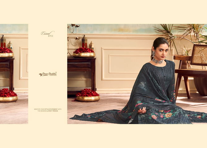 Mahajabeen Vol 4 By Shree Shalika Cotton Embroidery Printed Salwar Kameez Wholesale Online
